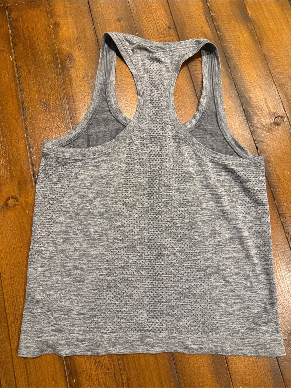 lululemon athletica Heathered Gray Racerback Tank